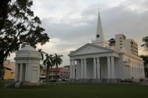 Přesun na Penang, průzkum Georgetownu