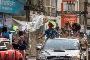 Thajsko 4 – Mokrý a bolestivý thajský Nový rok Songkran