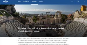 Rodopy – horské túry, krasové útvary i pestrá etnická směs – I. část