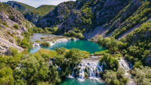 Tyrkysové krásky Zrmanja, Krupa a Krka