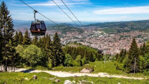 Sarajevo z nadhledu, pozůstatky olympiád a tajuplné pyramidy Visoko