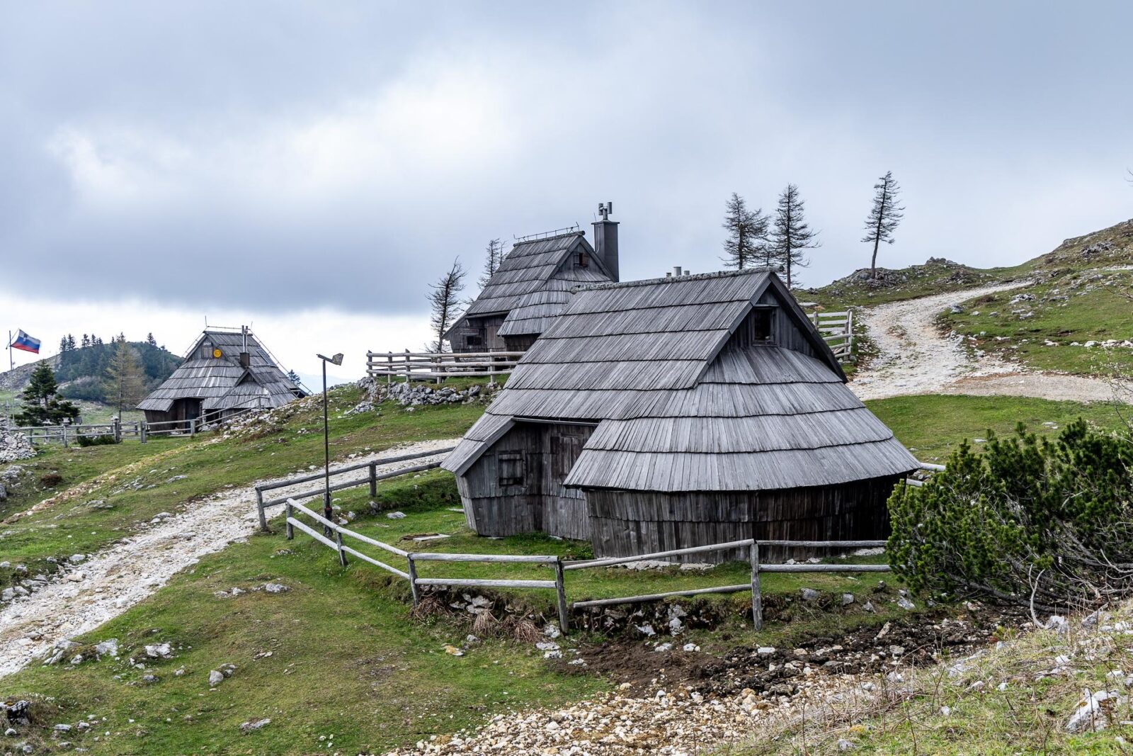Salaše na Veliké Planině