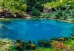 Do Španělska přes Německo: pramen Blautopf, pramen Dunaje a spousta deště