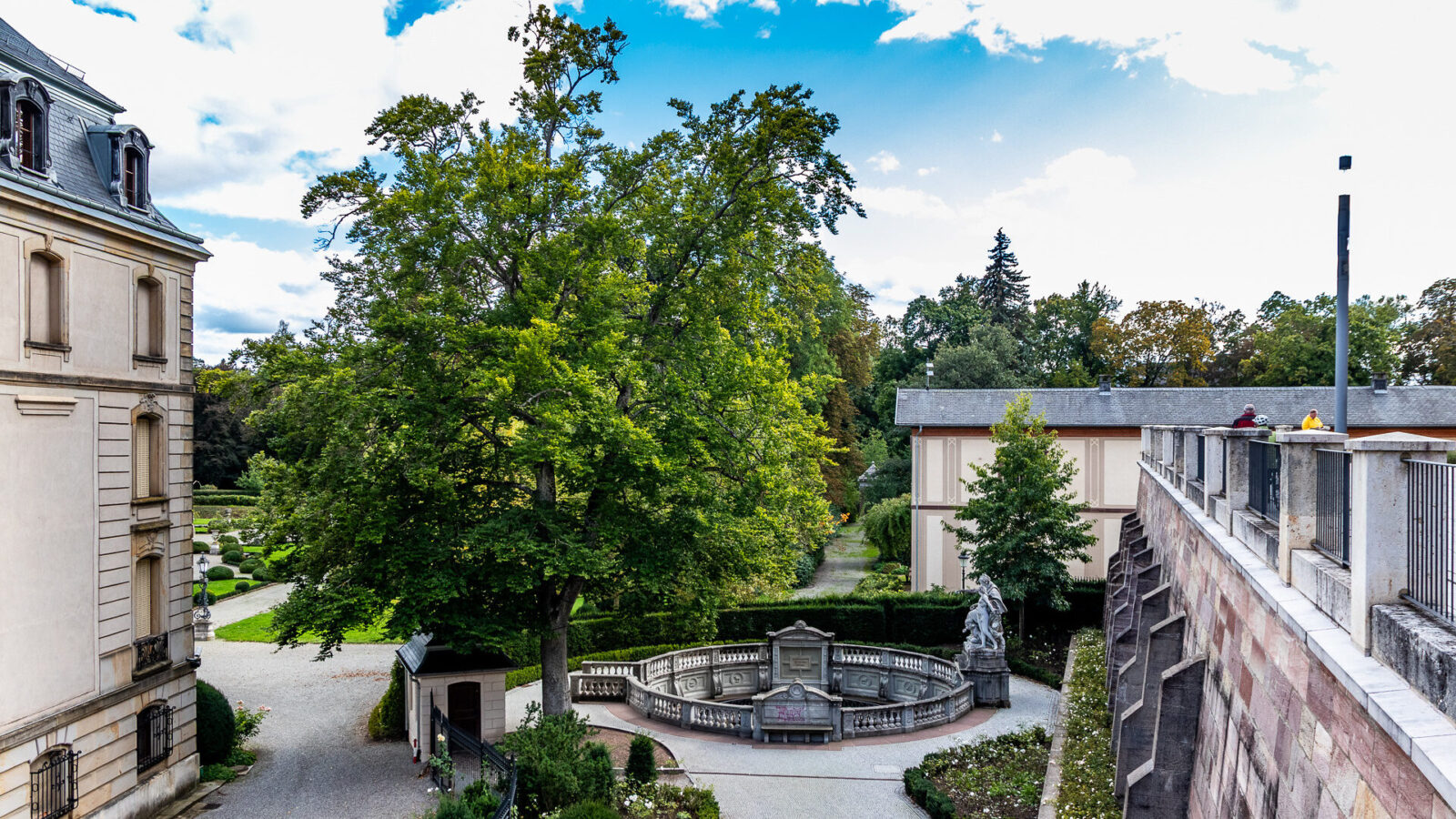 Pramen Dunaje v Donaueschingen