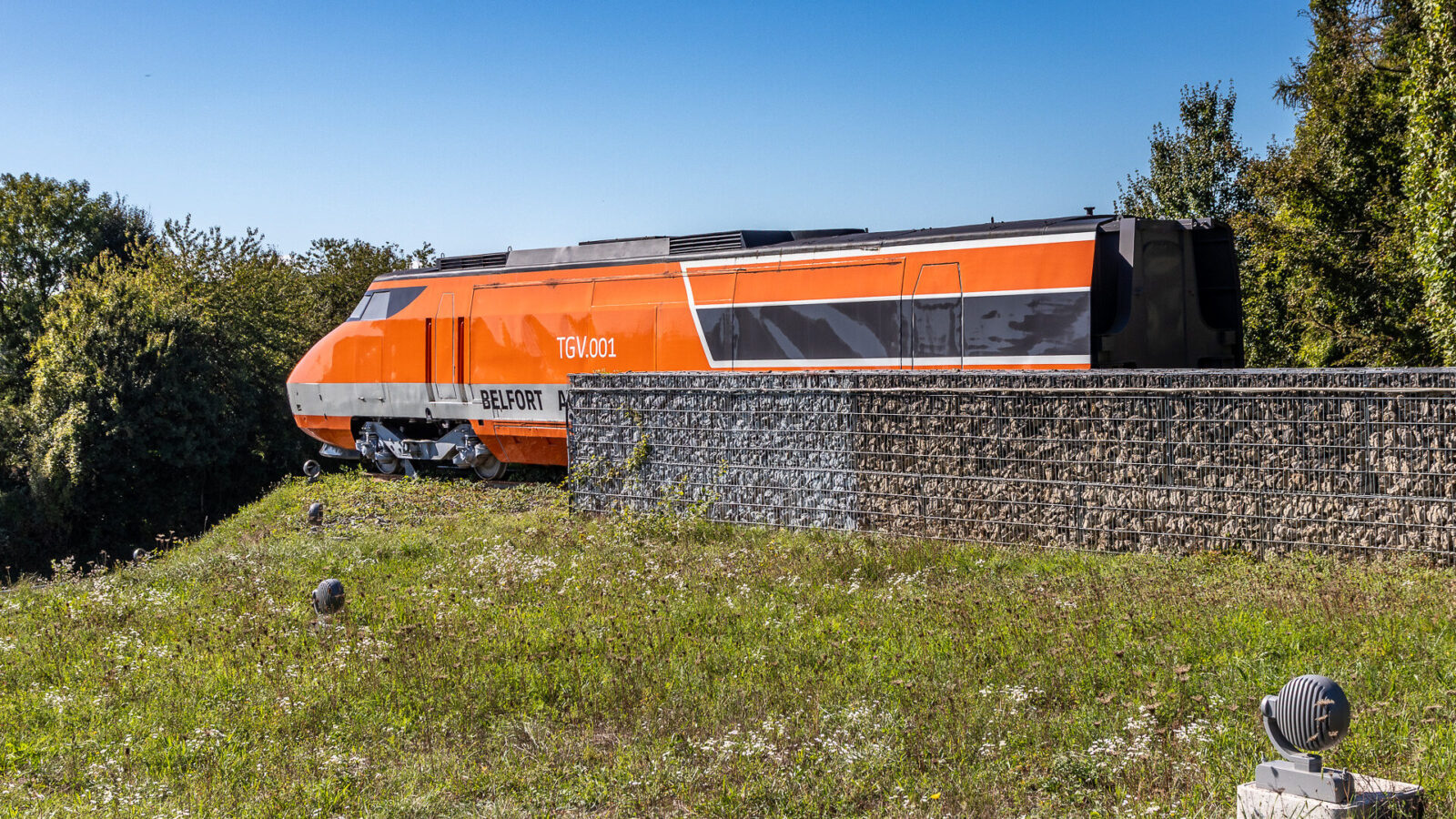 Památník TGV 001 v Belfortu
