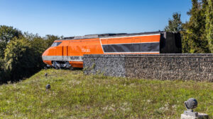 První prototyp rychlovlaku TGV 001